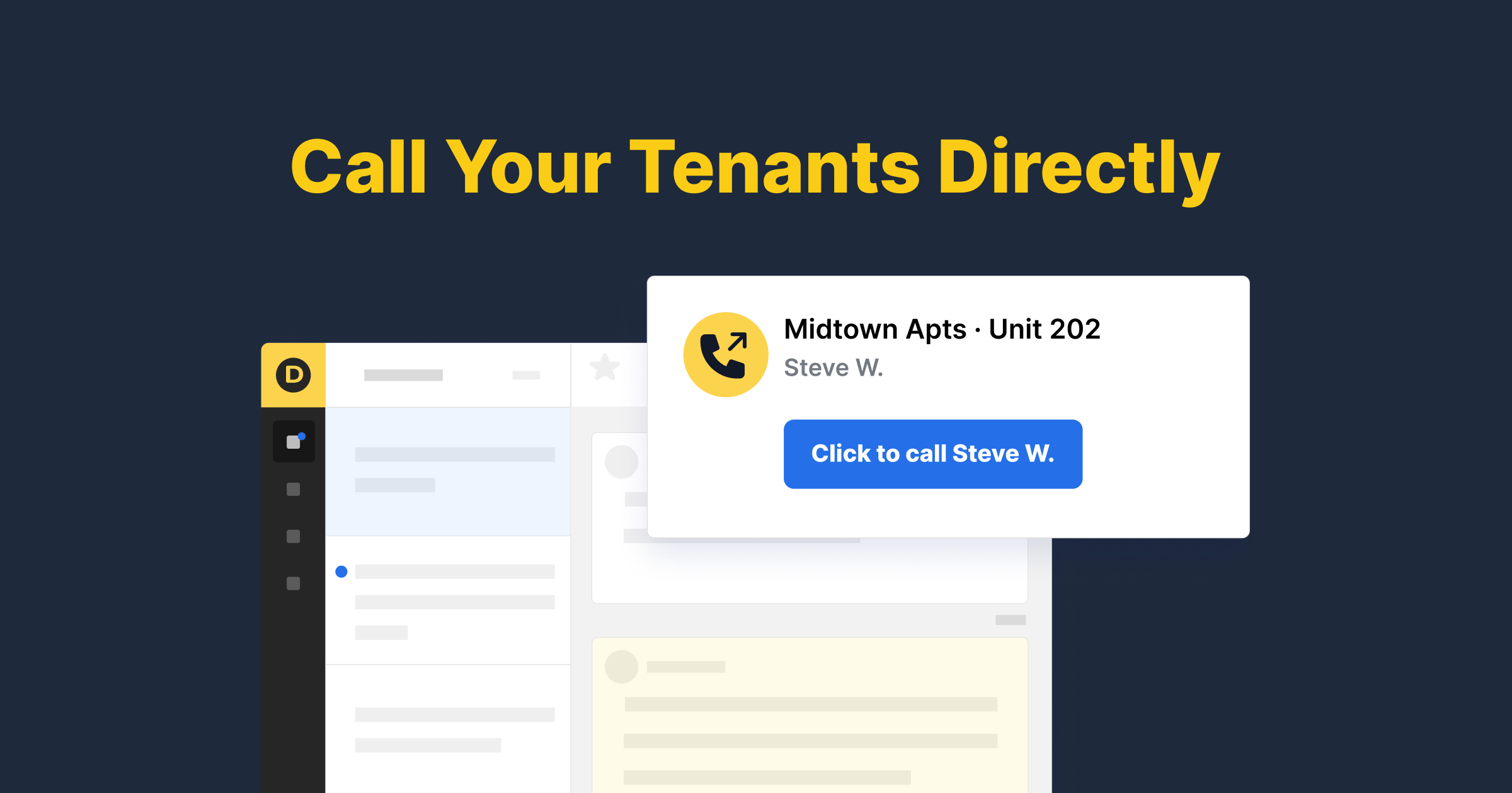 Call your tenants directly in Doorkeep blog post cover image